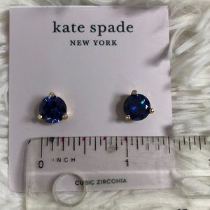 kate spade Jewelry - Kate Spade Blue Stone Studs kate spade Jewelry - Kate Spade Blue Stone Studs